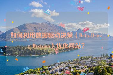 如何利用数据驱动决策（Data-Driven Decision）优化网站？